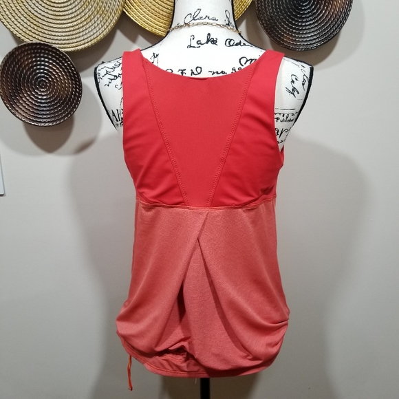 LULULEMON Tank Top Orange Red Color, Adjustable at the bottom SIZE M/L... - Picture 9 of 14